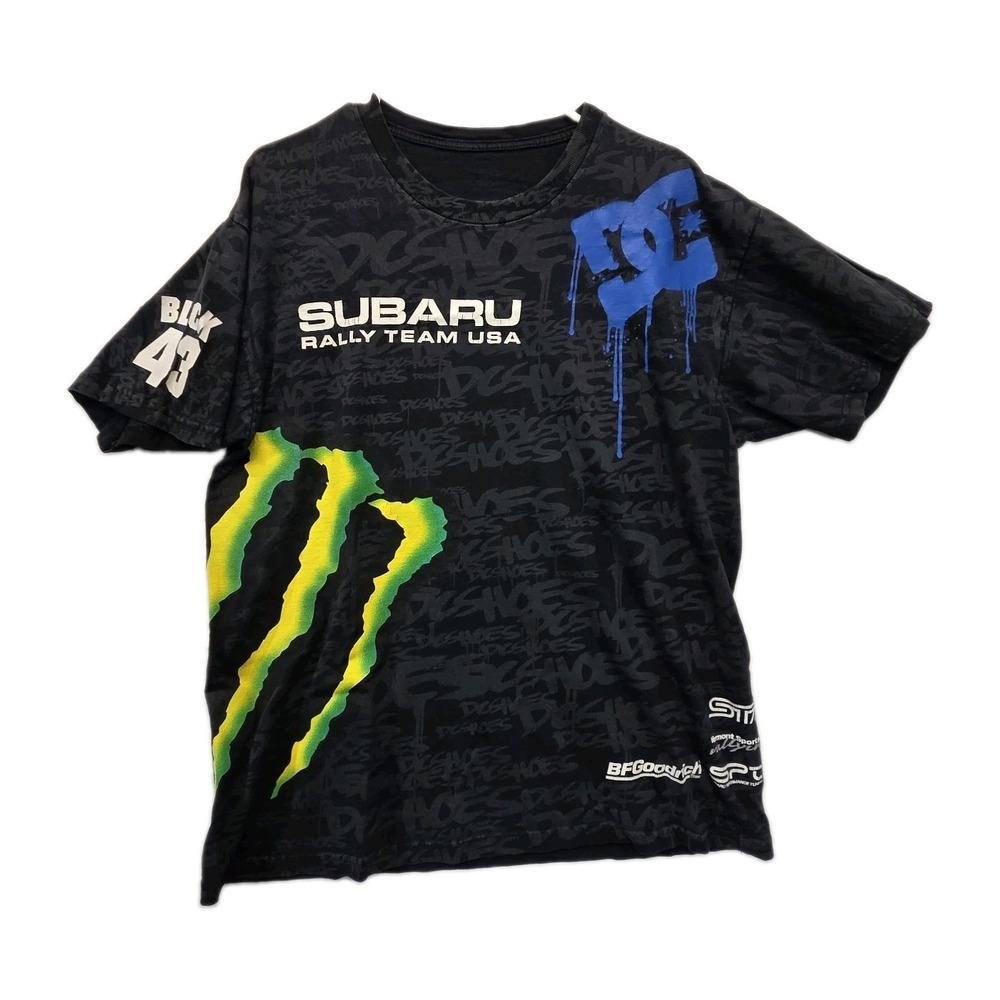 DC Shoes x Subaru Shirt Rally Team USA Ken Block #43 Monster Energy Medium